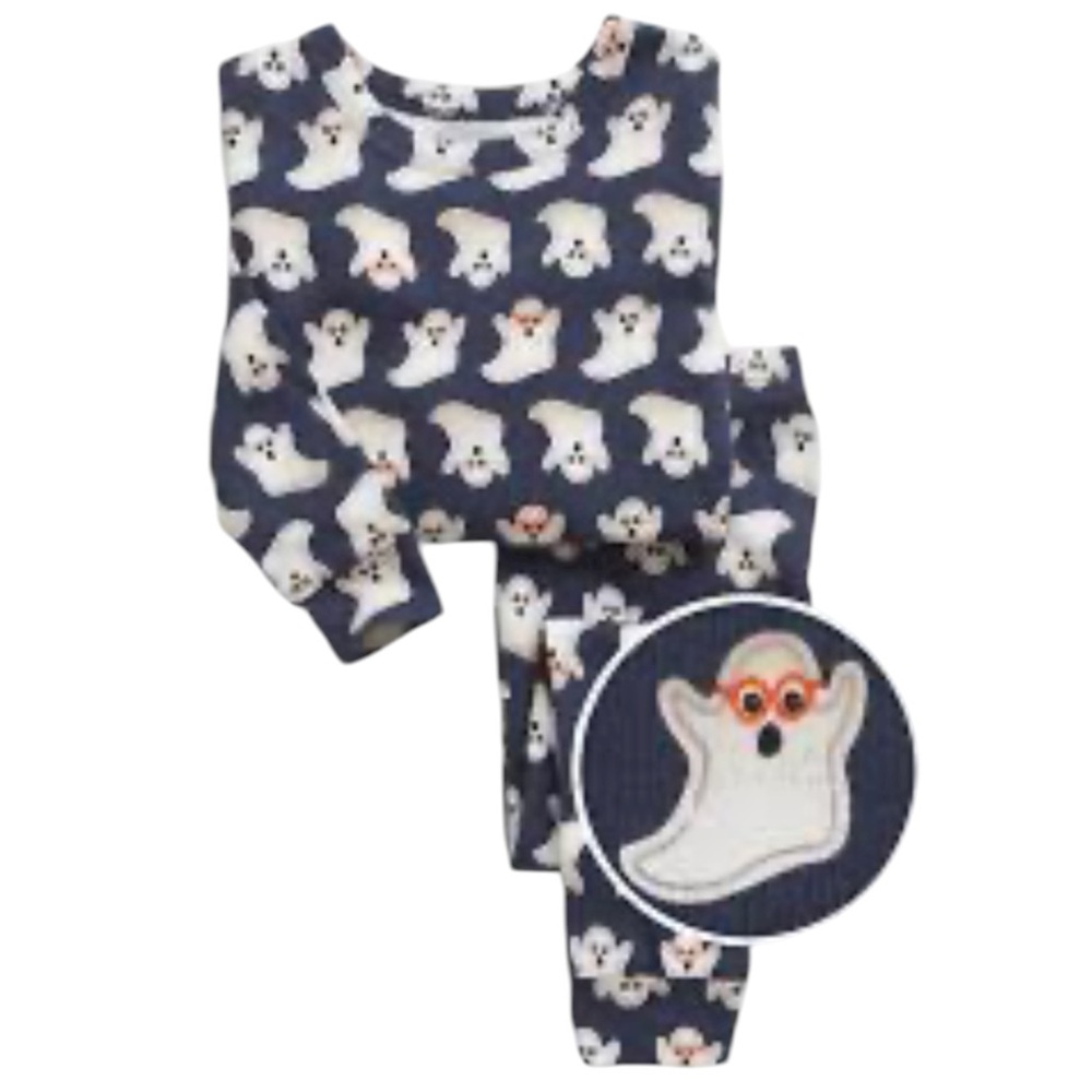 GAP ORGANIC Cotton Ghost Print Pajama Set